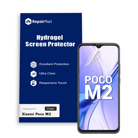 Xiaomi Poco M2 Compatible Premium Hydrogel Screen Protector