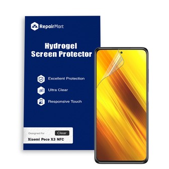 Xiaomi Poco X3 NFC Compatible Premium Hydrogel Screen