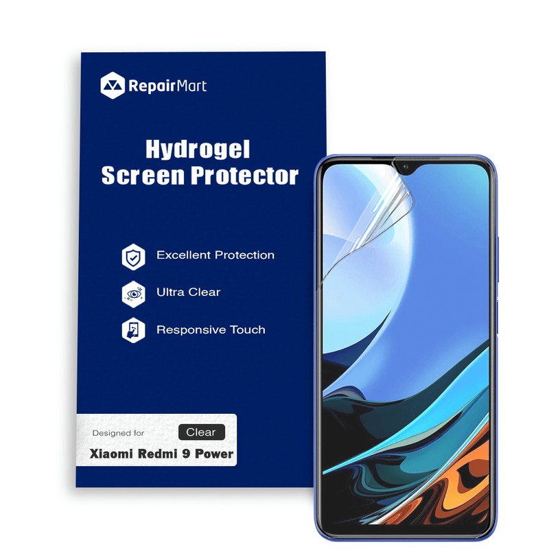 Xiaomi Redmi 9 Power Compatible Premium Hydrogel Screen