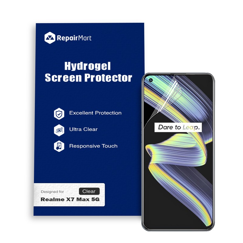 Realme X7 Max 5G Compatible Premium Hydrogel Screen Protector