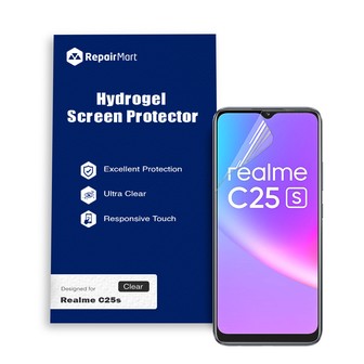 Realme C25s Compatible Premium Hydrogel Screen Protector With
