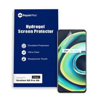 Realme Q3 Pro 5G Compatible Premium Hydrogel Screen Protector