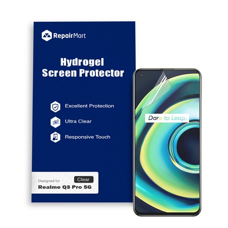 Realme Q3 Pro 5G Compatible Premium Hydrogel Screen Protector