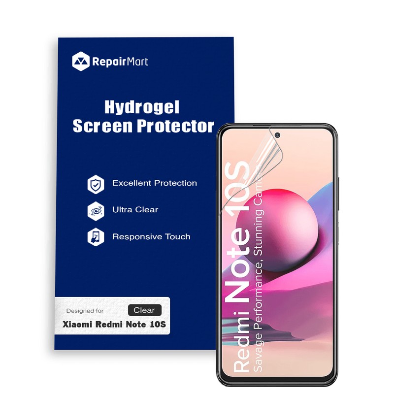 Xiaomi Redmi Note 10S Compatible Premium Hydrogel Screen
