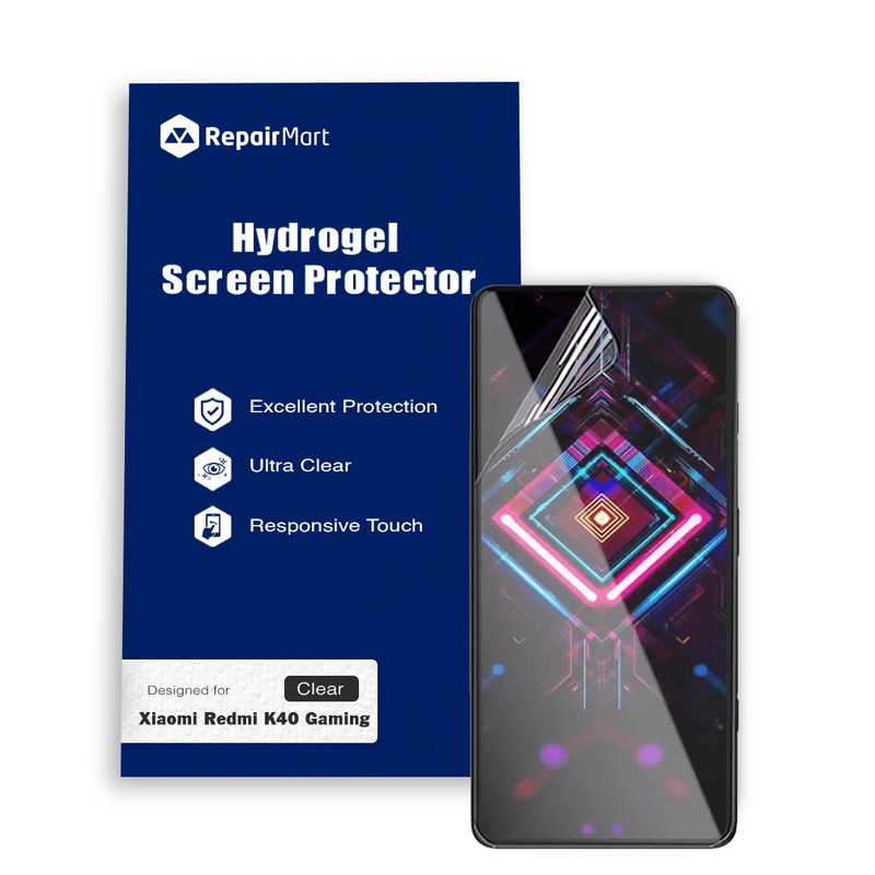 Xiaomi Redmi K40 Gaming Compatible Premium Hydrogel Screen