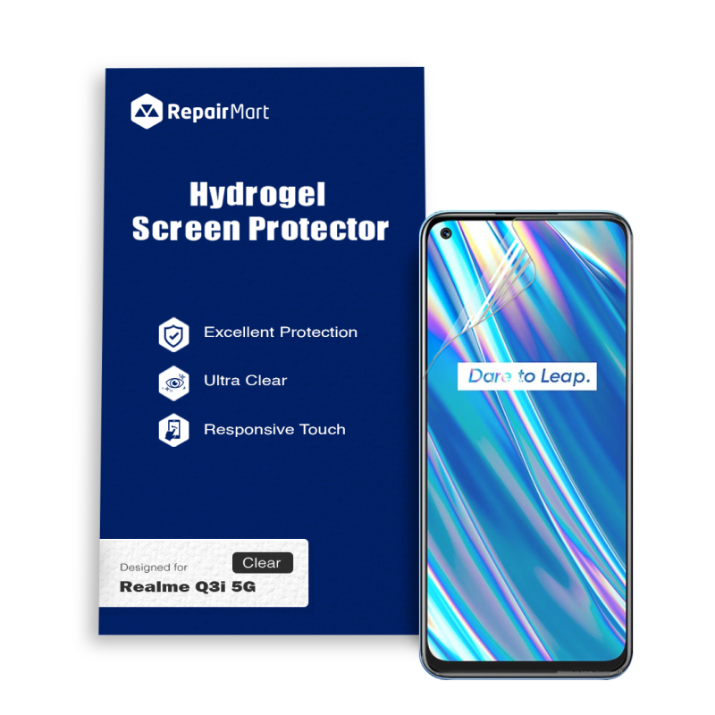 Realme Q3i 5G Compatible Premium Hydrogel Screen Protector