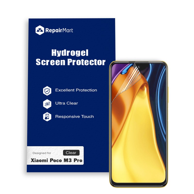 Xiaomi Poco M3 Pro Compatible Premium Hydrogel Screen