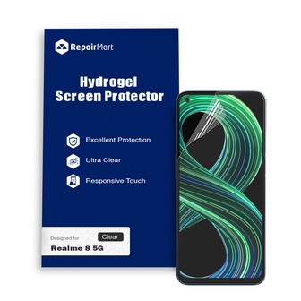 Realme 8 5G Compatible Premium Hydrogel Screen Protector With