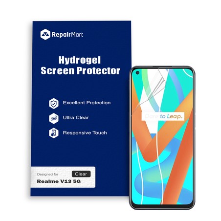 Realme V13 5G Compatible Premium Hydrogel Screen Protector