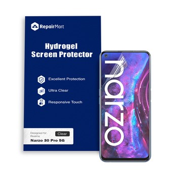 Realme Narzo 30 Pro 5G Compatible Premium Hydrogel Screen