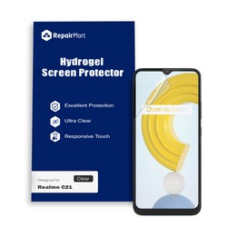 Realme C21 Compatible Premium Hydrogel Screen Protector With