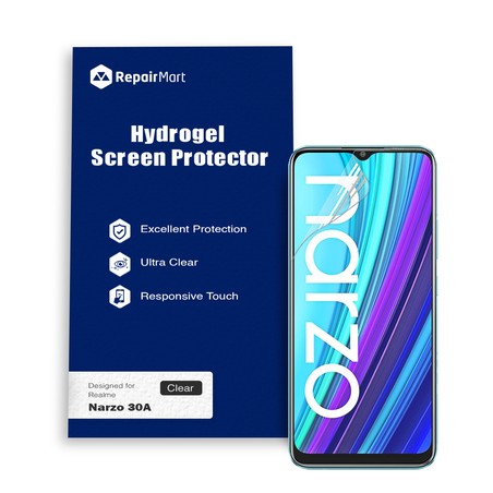 Realme Narzo 30A Compatible Premium Hydrogel Screen Protector