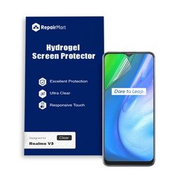 Realme V3 Compatible Premium Hydrogel Screen Protector With