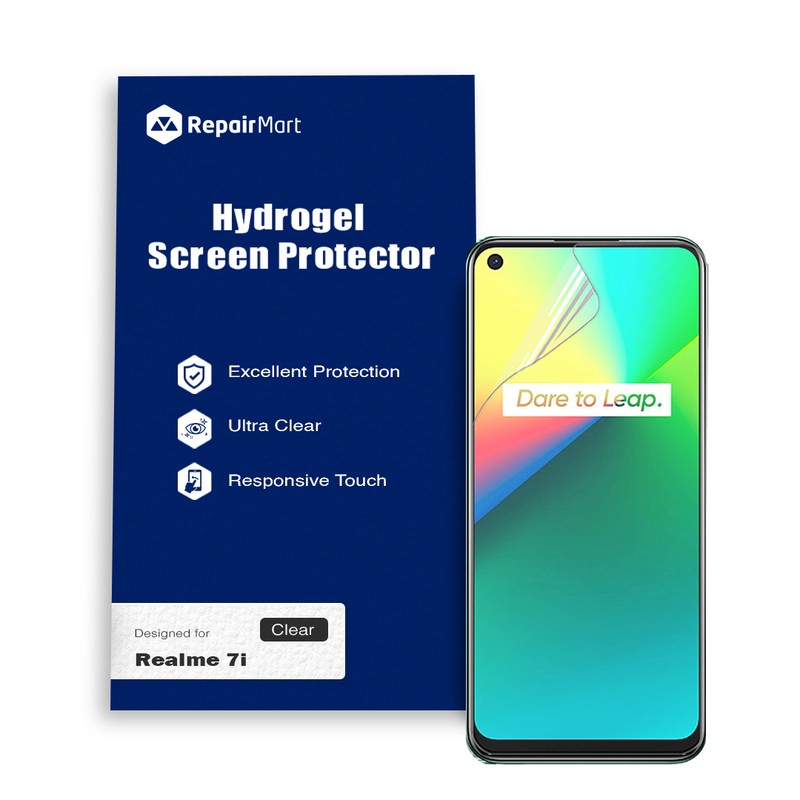 Realme 7i Compatible Premium Hydrogel Screen Protector With