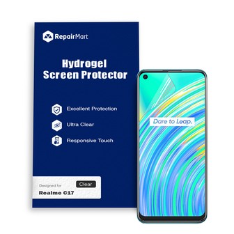 Realme C17 Compatible Premium Hydrogel Screen Protector With