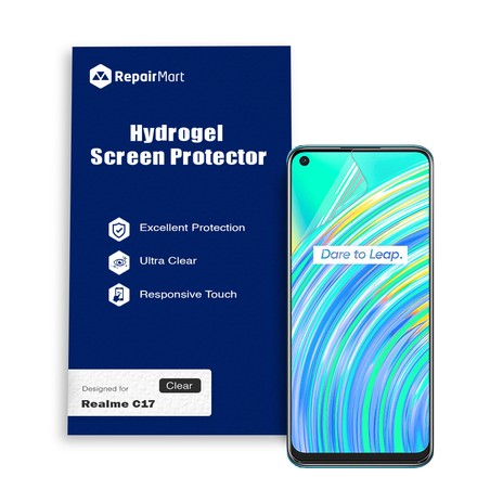 Realme C17 Compatible Premium Hydrogel Screen Protector With