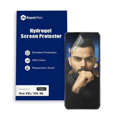 Vivo V21/ V21 5G Compatible Premium Hydrogel Screen Protector