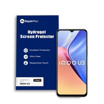 Vivo iQOO U3 Compatible Premium Hydrogel Screen Protector