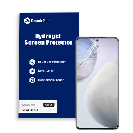 Vivo X60t Compatible Premium Hydrogel Screen Protector With