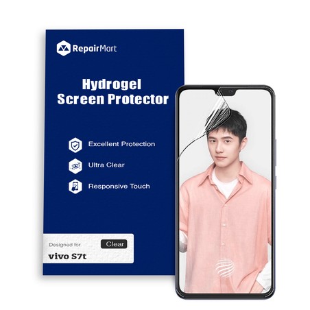 Vivo S7t Compatible Premium Hydrogel Screen Protector With