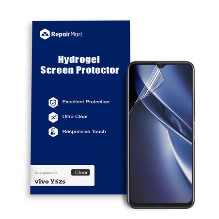 Vivo Y52s Compatible Premium Hydrogel Screen Protector With