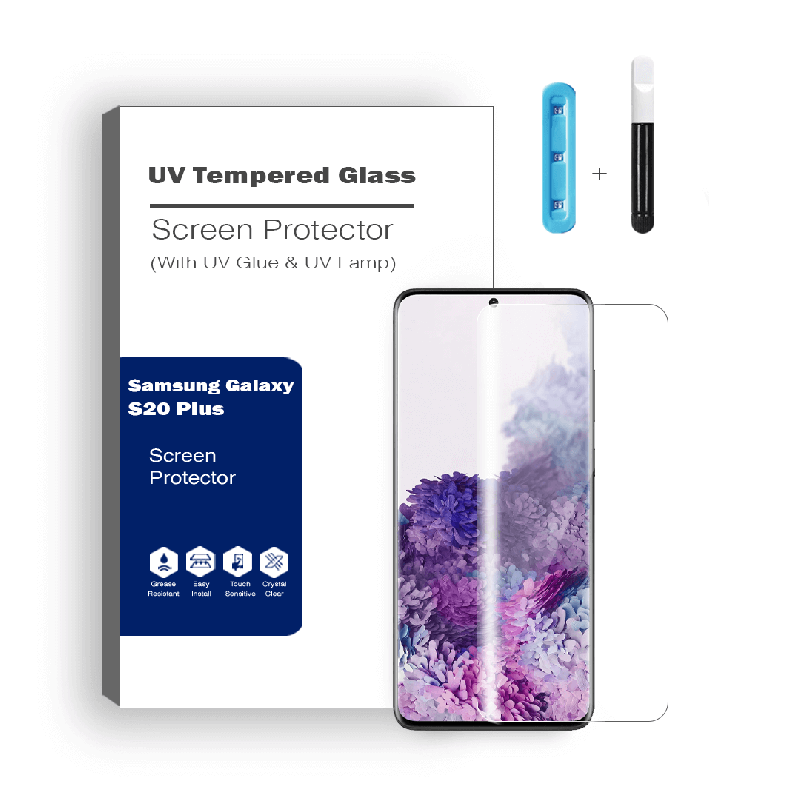 Samsung Galaxy S20 Plus UV Liquid Tempered Glass Screen Protector