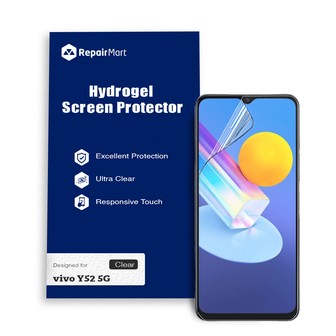 Vivo Y52 5G Compatible Premium Hydrogel Screen Protector With