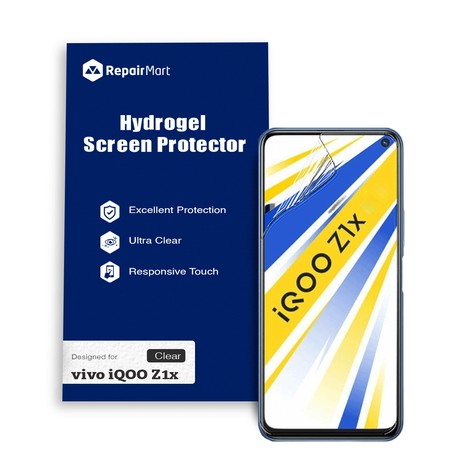 Vivo iQOO Z1X Compatible Premium Hydrogel Screen Protector