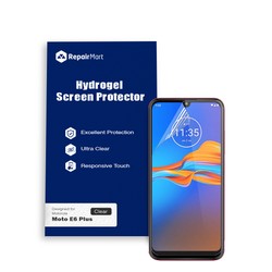 Motorola Moto E6 Plus Compatible Premium Hydrogel Screen