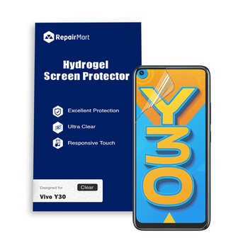 Vivo Y30 Compatible Premium Hydrogel Screen Protector With