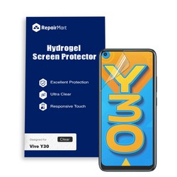 Vivo Y30 Compatible Premium Hydrogel Screen Protector With