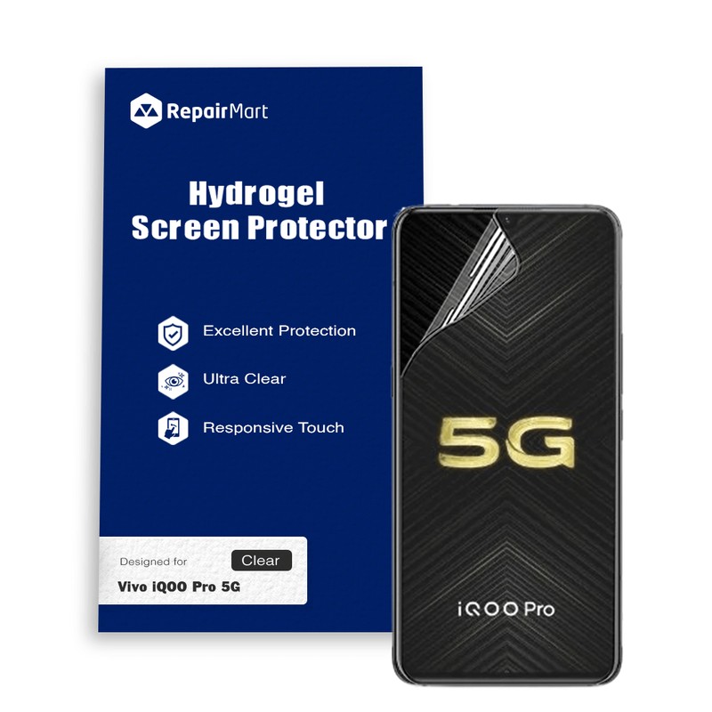 Vivo iQOO Pro 5G Compatible Premium Hydrogel Screen Protector