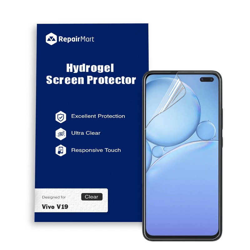 Vivo V19 Compatible Premium Hydrogel Screen Protector With