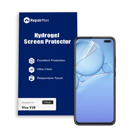 Vivo V19 Compatible Premium Hydrogel Screen Protector With