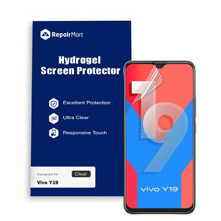 Vivo Y19 Compatible Premium Hydrogel Screen Protector With