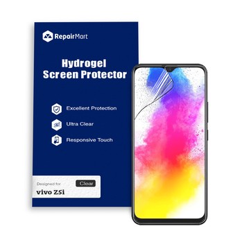 Vivo Z5i Compatible Premium Hydrogel Screen Protector With