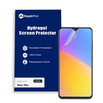 Vivo Y5s Compatible Premium Hydrogel Screen Protector With