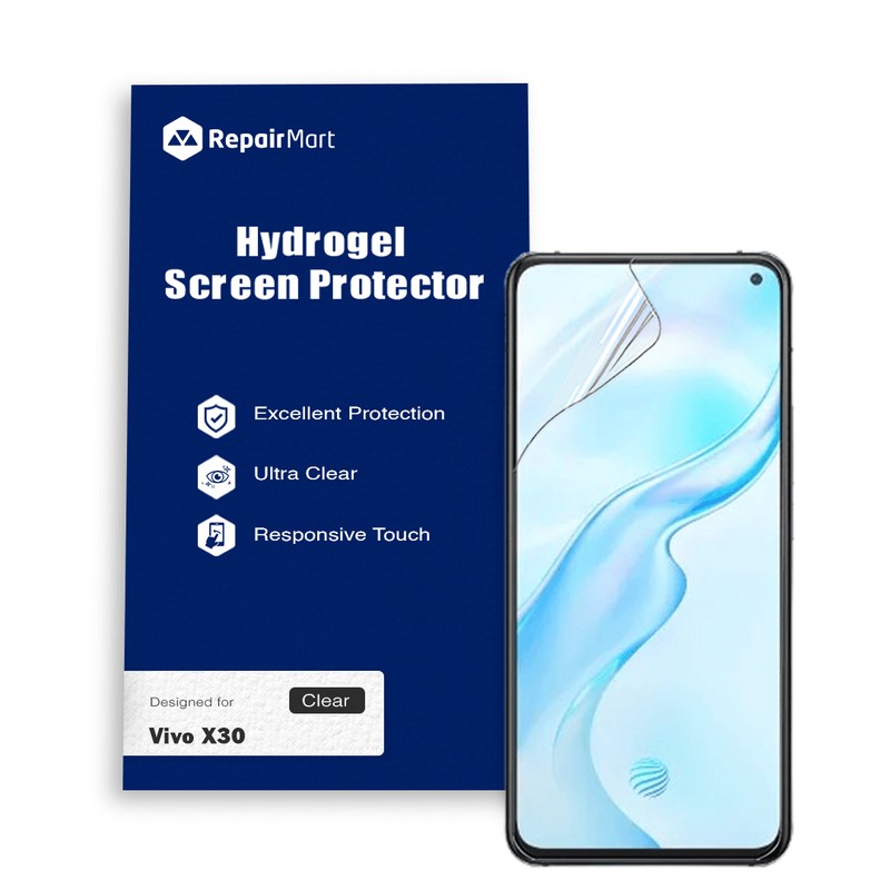 Vivo X30 Compatible Premium Hydrogel Screen Protector With
