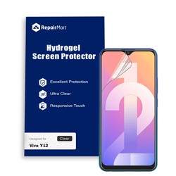 Vivo Y12 Compatible Premium Hydrogel Screen Protector With