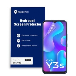 Vivo Y3s Compatible Premium Hydrogel Screen Protector With