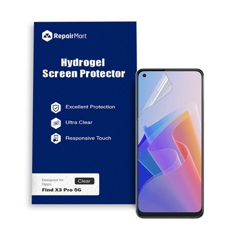 Oppo Find X3 Pro 5G Compatible Premium Hydrogel Screen