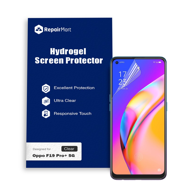 Oppo F19 Pro Plus 5G Compatible Premium Hydrogel Screen