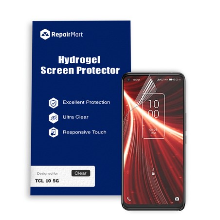 TCL 10 5G Compatible Premium Hydrogel Screen Protector With