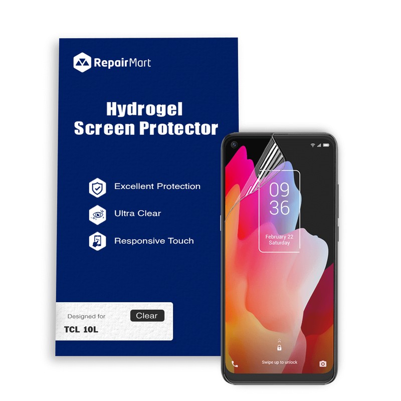 TCL 10L Compatible Premium Hydrogel Screen Protector