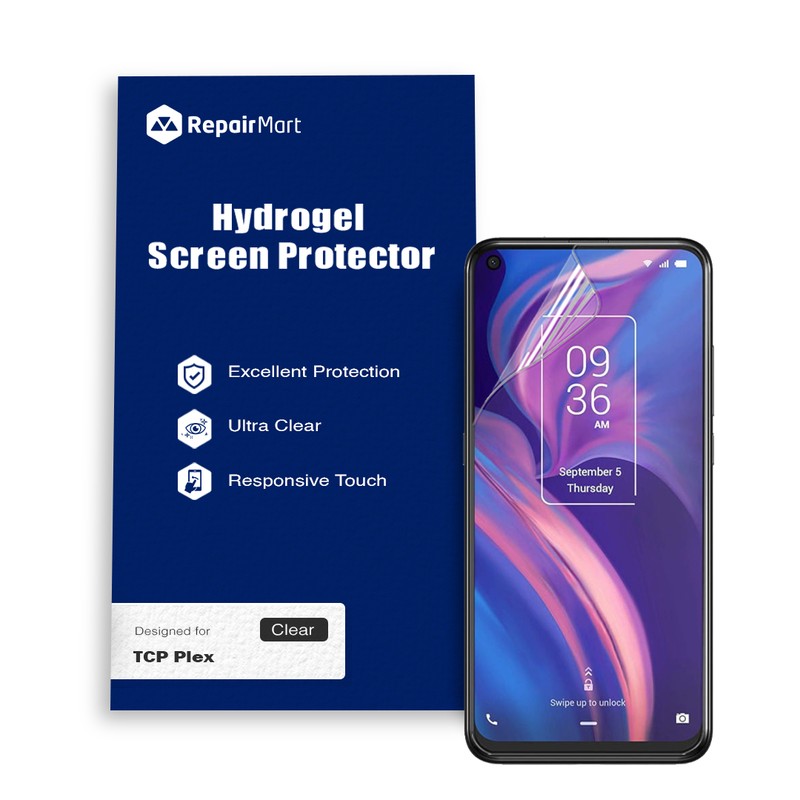 TCL Plex Compatible Premium Hydrogel Screen Protector With