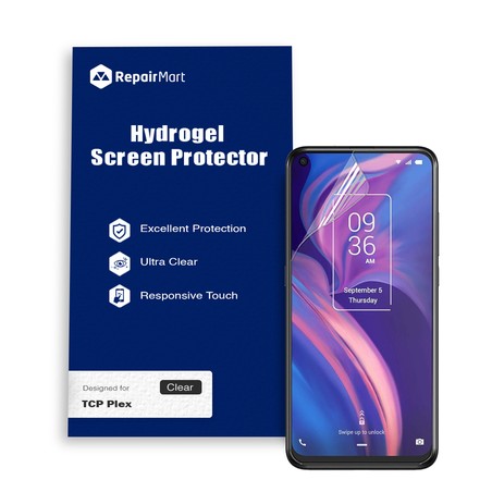 TCL Plex Compatible Premium Hydrogel Screen Protector With