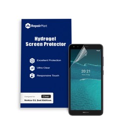 Nokia C1 2nd Edition Compatible Premium Hydrogel Screen