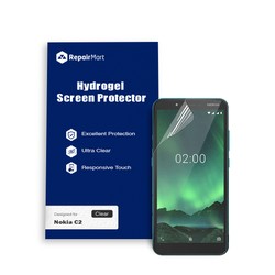 Nokia C2 Compatible Premium Hydrogel Screen Protector With
