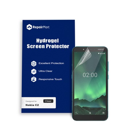 Nokia C2 Compatible Premium Hydrogel Screen Protector With