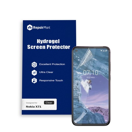 Nokia X71 Compatible Premium Hydrogel Screen Protector With